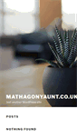 Mobile Screenshot of mathagonyaunt.co.uk